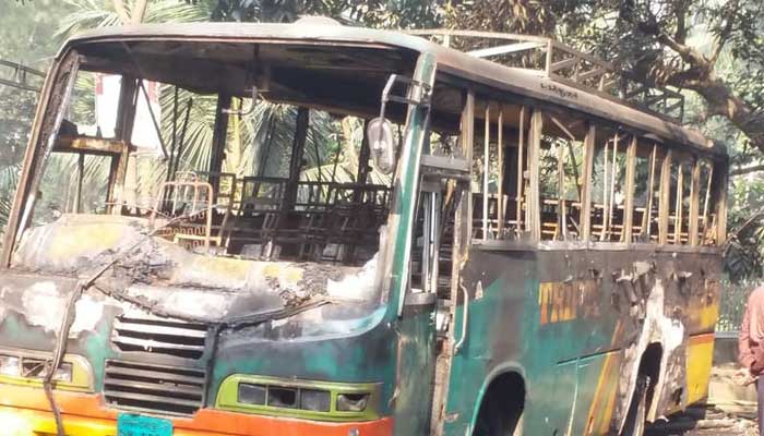 Indefinite transport strike underway in Dinajpur