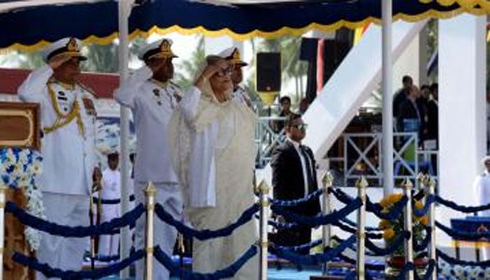 PM vows to turn Bangladesh Navy into 'Builder Navy'