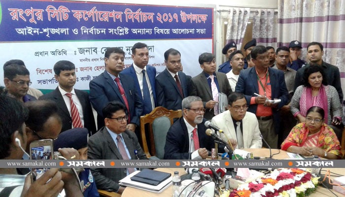 No need to deploy army in Rangpur city polls: CEC