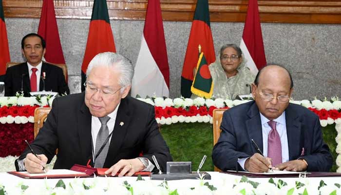 Dhaka-Jakarta inks five instruments