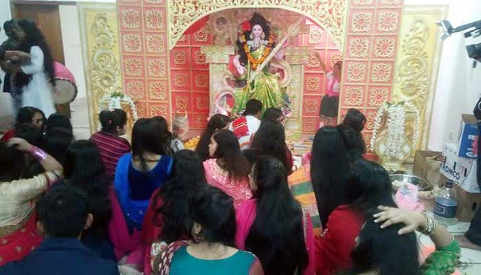 Saraswati Puja being observed 