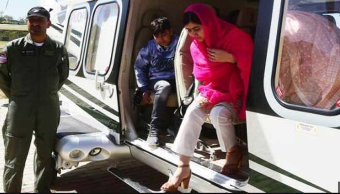 Malala visits her Pakistan hometown