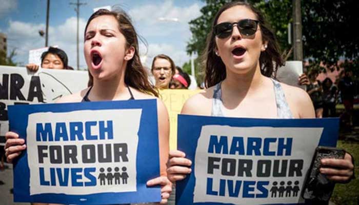 Huge gun-control rallies sweep US
