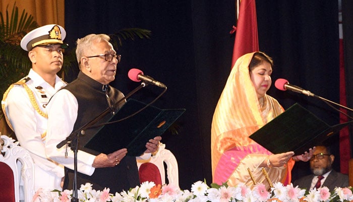 Abdul Hamid takes oath as President for 2nd term
