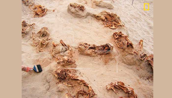 Archaeologists find ancient mass child sacrifice in Peru