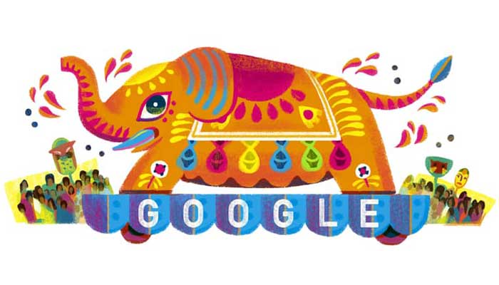 Google doodle celebrates Pahela Baishakh