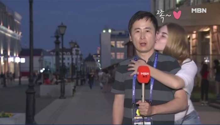 World Cup TV kiss sparks social media debate in China