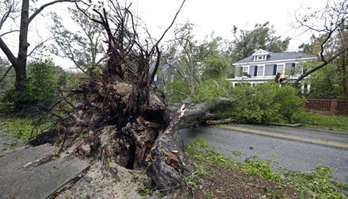 Florence ploughs inland, leaves 5 dead