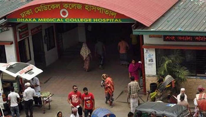 Newborn baby girl rescued from DMCH bathroom