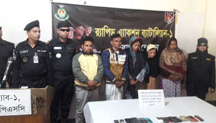 5 ‘members of fraud gang’ held in Gazipur