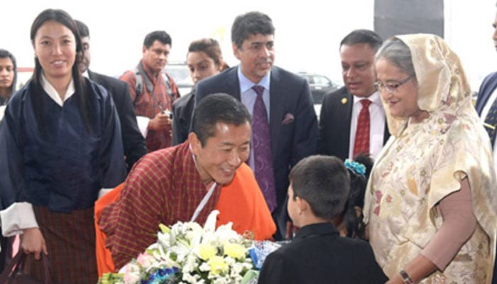 Red carpet rolled out as Bhutanese PM arrives