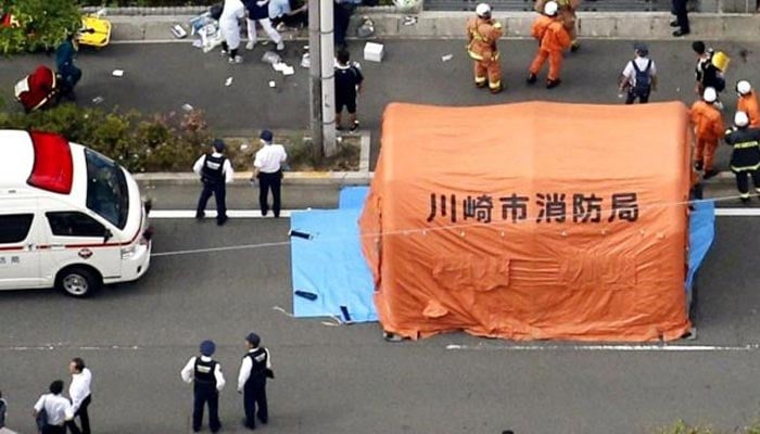Child among three dead in Japan knife attack
