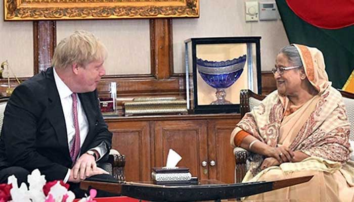 Sheikh Hasina sends Rajshahi Fazli to British PM
