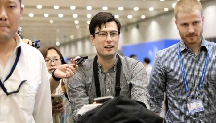 Australian released from North Korean detention