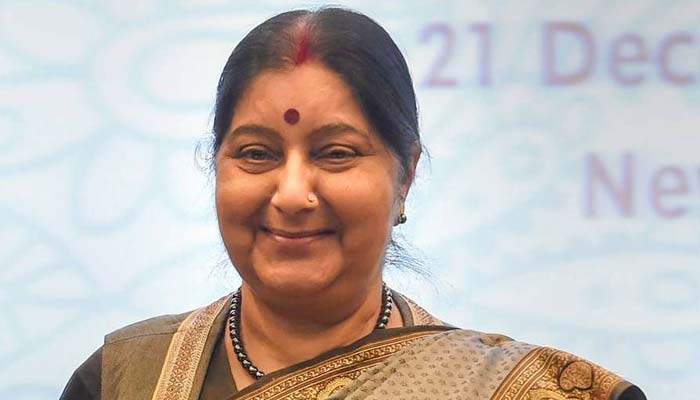 India's former foreign minister, Sushma Swaraj, dies at 67