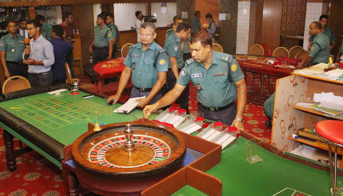 Casino instruments recovered from 4 clubs