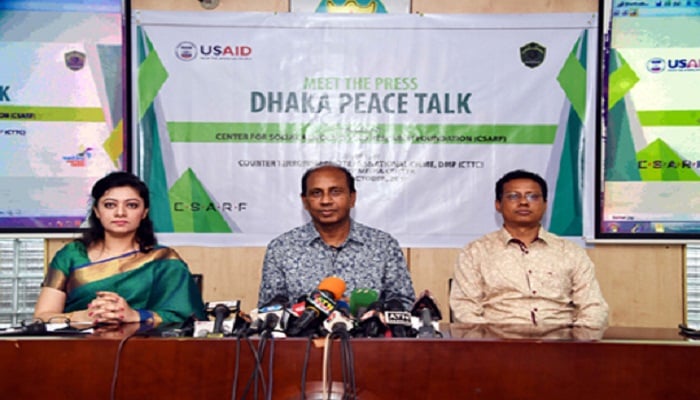 Anti-militancy ‘Dhaka Peace Talk’ launched