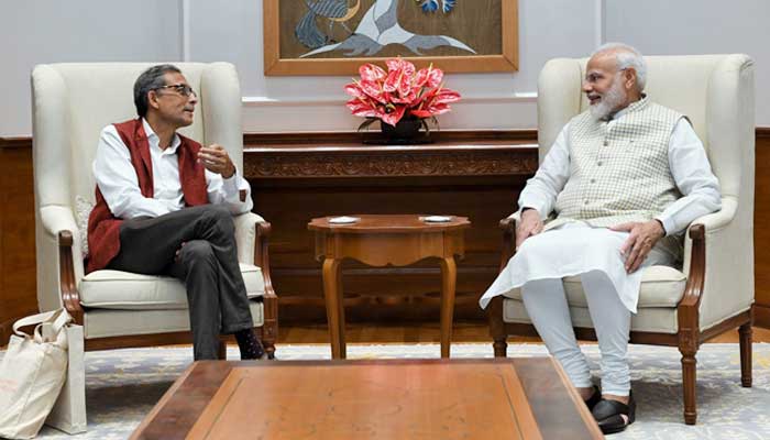 India is proud of Abhijit's accomplishments: Modi