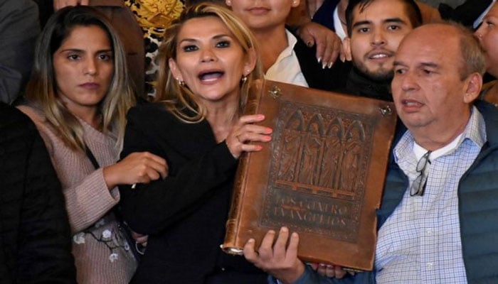 Bolivian senator becomes interim president