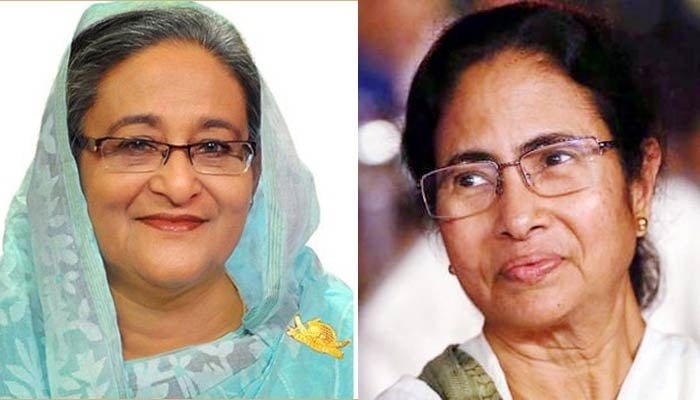 Hasina, Mamata meet on sidelines of Kolkata Test