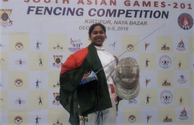 Fatema wins gold on birthday