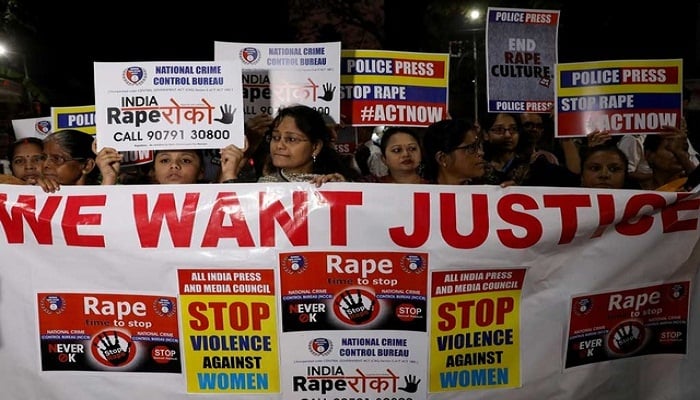 Rape victim set ablaze on way to court