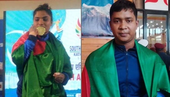 Mabia, Ziarul win gold for Bangladesh
