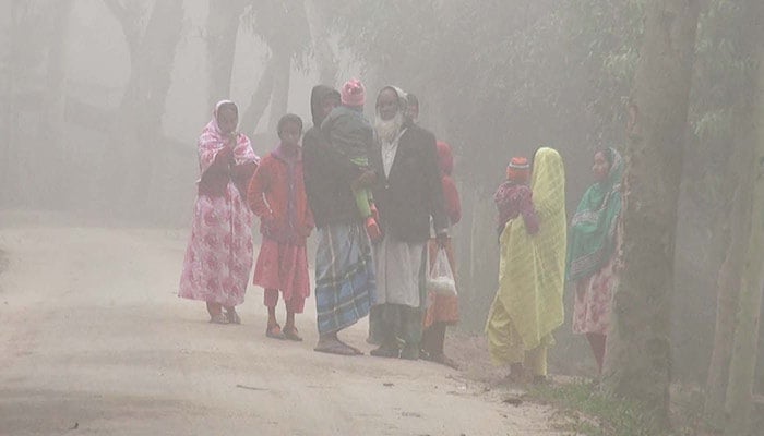 Lowest temperature recorded in Tetulia