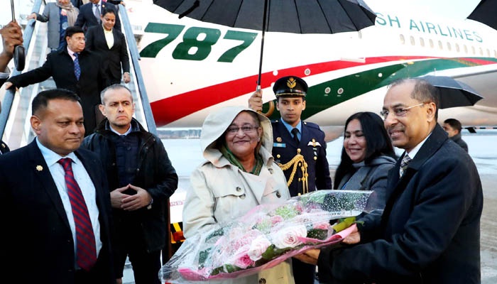 PM reaches Madrid