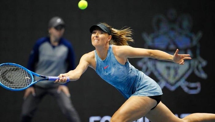 Sharapova returns to action in Brisbane
