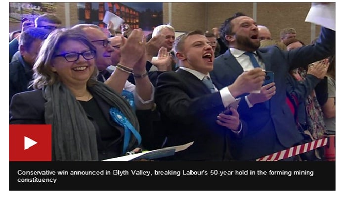 Conservatives on course to win majority - exit poll