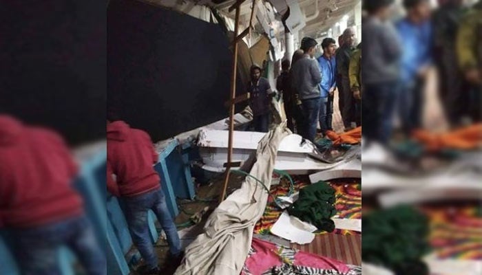 Mother, son killed as launches collide on Meghna River