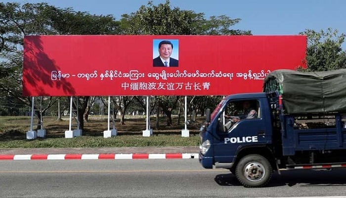 China’s Xi arrives in Myanmar