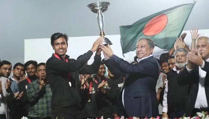 Junior Tigers accorded reception