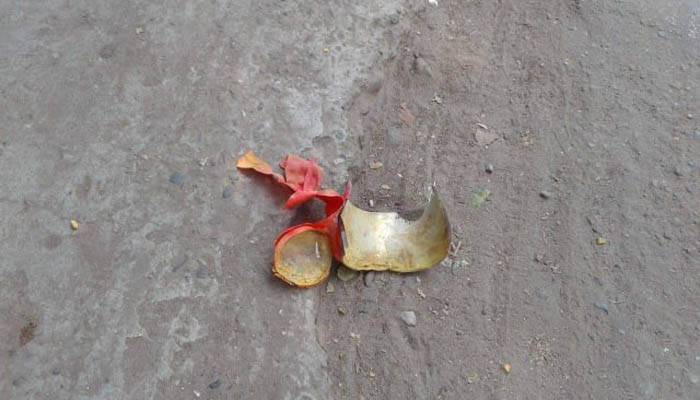 Crude bomb blast near Madhur Canteen
