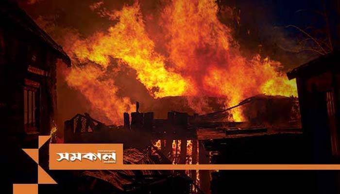 200 shanties gutted in Banani slum fire