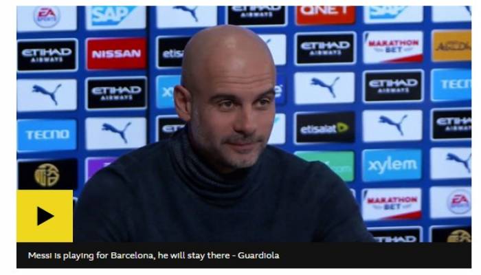 Messi will end career at Barcelona - Guardiola