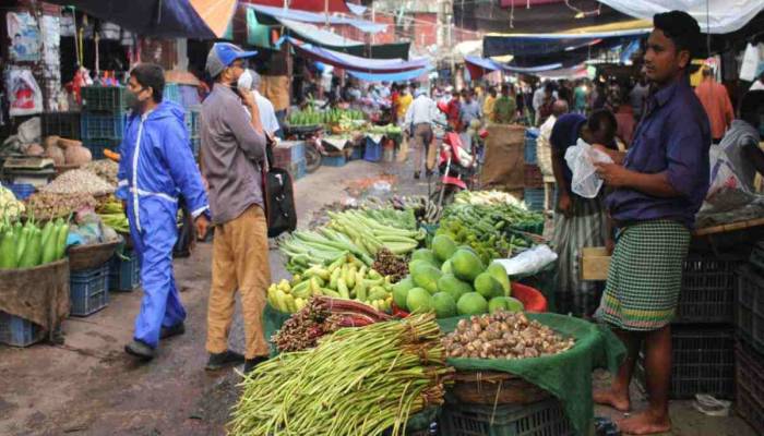 Visiting kitchen market in the time of corona
