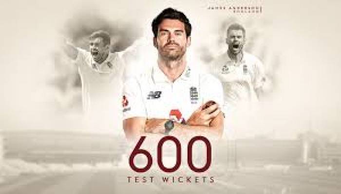 James Anderson becomes first fast bowler to 600 Test wickets