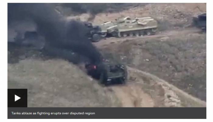 Nearly 100 dead in battle over Nagorno-Karabakh