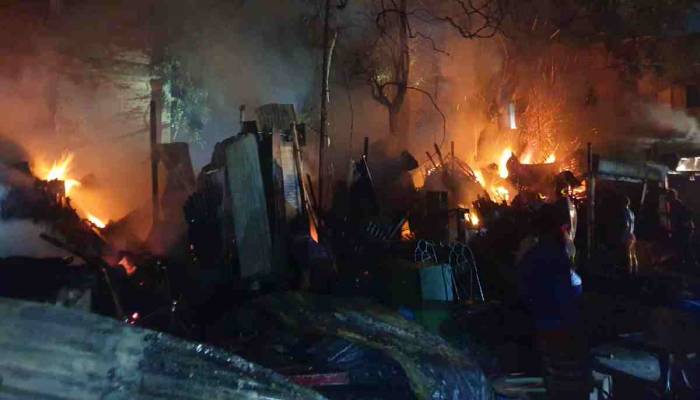 Kalyanpur slum fire under control