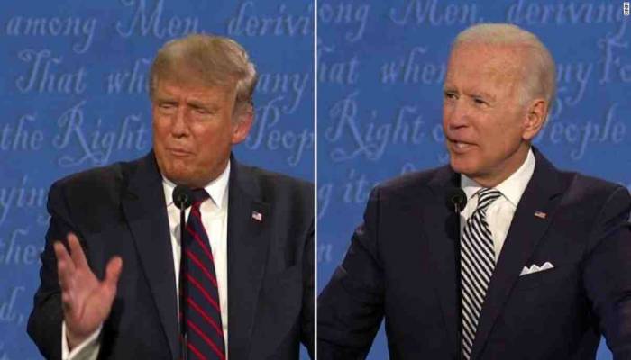 US presidential debate: Biden uses 