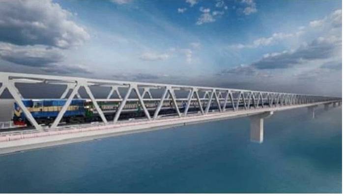 PM lays foundation stone of Bangabandhu Railway Bridge