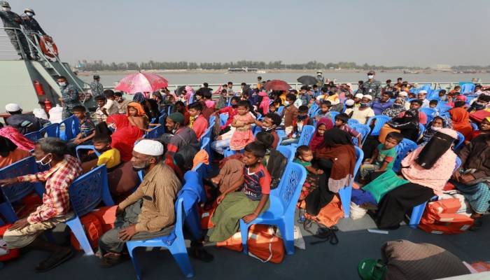 First batch of Rohingyas leave for Bhasan Char