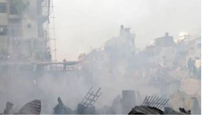 Kalshi slum fire under control