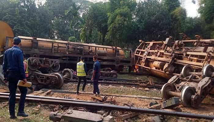 Derailment snaps Sylhet's rail links with other parts of country