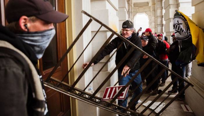 An eyewitness account from inside the House chamber