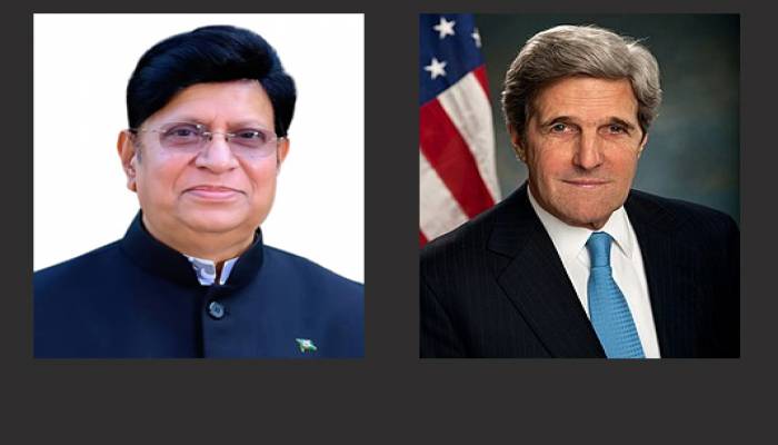 John Kerry calls Momen, discusses climate change
