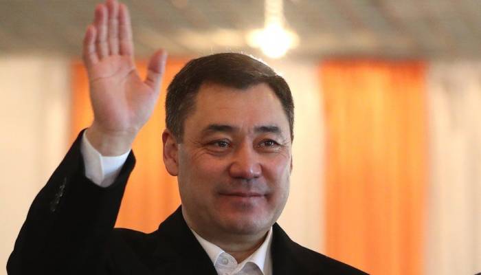 Japarov set for landslide win in Kyrgyzstan vote
