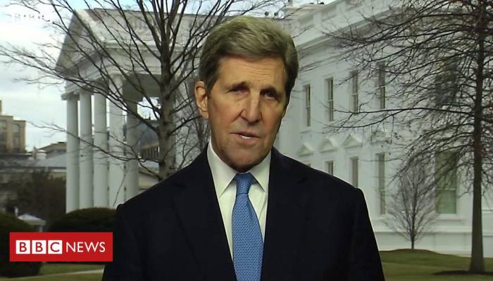 UK climate summit 'last best chance', says Kerry